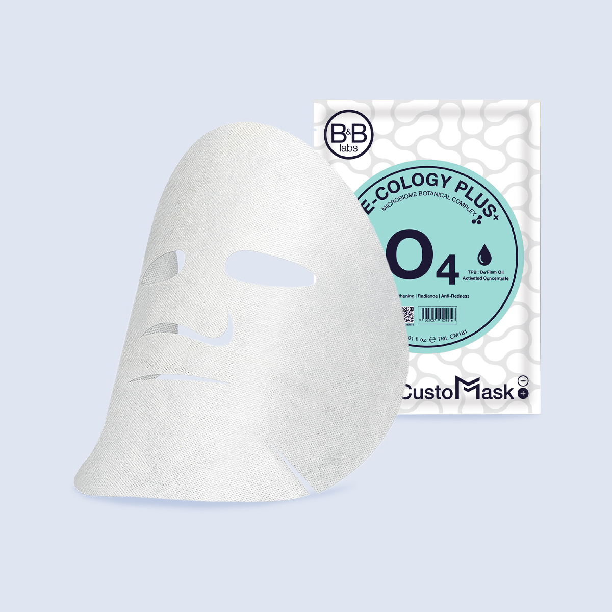 O4 Диффузная тканевая маска с полисахаридами водорослей